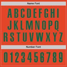 Load image into Gallery viewer, Custom Orange Kelly Green Performance Golf Polo Shirt