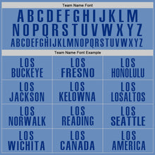 Load image into Gallery viewer, Custom Light Blue Royal Performance Golf Polo Shirt