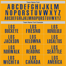 Load image into Gallery viewer, Custom Gold Royal Performance Golf Polo Shirt