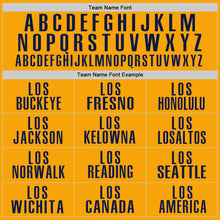 Load image into Gallery viewer, Custom Gold Navy Performance Golf Polo Shirt