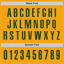 Load image into Gallery viewer, Custom Gold Green Performance Golf Polo Shirt