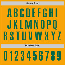 Load image into Gallery viewer, Custom Gold Kelly Green Performance Golf Polo Shirt