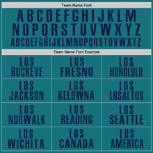 Load image into Gallery viewer, Custom Teal Navy Performance Golf Polo Shirt