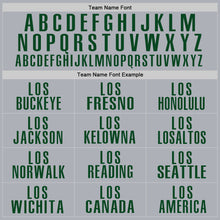 Load image into Gallery viewer, Custom Gray Green Performance Golf Polo Shirt