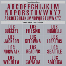 Load image into Gallery viewer, Custom Gray Crimson Performance Golf Polo Shirt