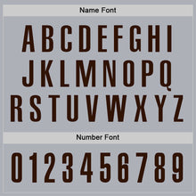 Load image into Gallery viewer, Custom Gray Brown Performance Golf Polo Shirt