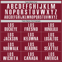 Load image into Gallery viewer, Custom Crimson White Performance Golf Polo Shirt