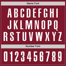 Load image into Gallery viewer, Custom Crimson White Performance Golf Polo Shirt