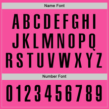 Load image into Gallery viewer, Custom Pink Black Performance Golf Polo Shirt