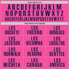 Load image into Gallery viewer, Custom Pink Navy Performance Golf Polo Shirt