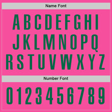 Load image into Gallery viewer, Custom Pink Kelly Green Performance Golf Polo Shirt