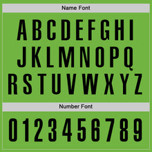 Load image into Gallery viewer, Custom Neon Green Black Performance Golf Polo Shirt