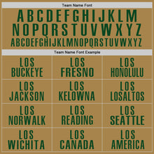 Load image into Gallery viewer, Custom Old Gold Green Performance Golf Polo Shirt