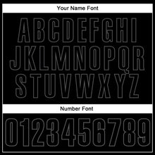 Load image into Gallery viewer, Custom Black Black-Steel Gray Performance Vapor Golf Polo Shirt