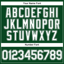 Load image into Gallery viewer, Custom Green White-Gray Performance Vapor Golf Polo Shirt