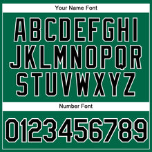 Load image into Gallery viewer, Custom Kelly Green Black-White Performance Vapor Golf Polo Shirt