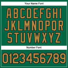 Load image into Gallery viewer, Custom Kelly Green Old Gold-Black Performance Vapor Golf Polo Shirt