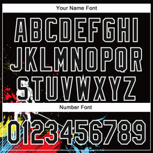 Load image into Gallery viewer, Custom Black White 3D Pattern Design Golfing Performance Golf Polo Shirt