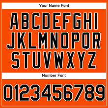 Load image into Gallery viewer, Custom Orange Black-White Performance Vapor Golf Polo Shirt