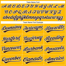 Load image into Gallery viewer, Custom Gold Brown-White Performance Vapor Golf Polo Shirt