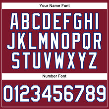 Load image into Gallery viewer, Custom Crimson White-Royal Performance Vapor Golf Polo Shirt