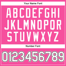 Load image into Gallery viewer, Custom Pink White-Black Performance Vapor Golf Polo Shirt