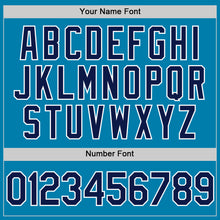 Load image into Gallery viewer, Custom Panther Blue Navy-White Performance Vapor Golf Polo Shirt