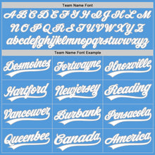 Load image into Gallery viewer, Custom Powder Blue White-Gray Performance Vapor Golf Polo Shirt