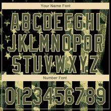 Load image into Gallery viewer, Custom Camo Olive-Cream 3D American Flag Performance Salute To Service Golf Polo Shirt