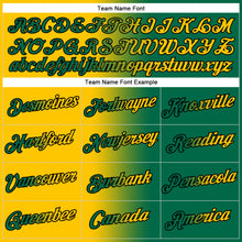 Load image into Gallery viewer, Custom Stitched Kelly Green Yellow-Black Gradient Fashion Sports Pullover Sweatshirt Hoodie