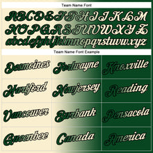 Load image into Gallery viewer, Custom Stitched Green Cream-Black Gradient Fashion Sports Pullover Sweatshirt Hoodie