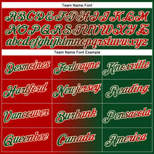 Load image into Gallery viewer, Custom Stitched Green Red-Cream Gradient Fashion Sports Pullover Sweatshirt Hoodie