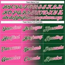 Load image into Gallery viewer, Custom Stitched Green Pink-Cream Gradient Fashion Sports Pullover Sweatshirt Hoodie