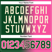 Load image into Gallery viewer, Custom Stitched Green Pink-Cream Gradient Fashion Sports Pullover Sweatshirt Hoodie