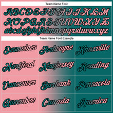 Load image into Gallery viewer, Custom Stitched Teal Medium Pink-Black Gradient Fashion Sports Pullover Sweatshirt Hoodie