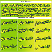 Load image into Gallery viewer, Custom Stitched Neon Yellow Neon Green-Navy Gradient Fashion Sports Pullover Sweatshirt Hoodie