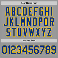 Load image into Gallery viewer, Custom Gray Royal-Gold Performance T-Shirt