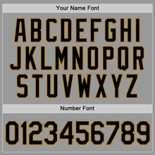 Load image into Gallery viewer, Custom Gray Black-Old Gold Performance T-Shirt