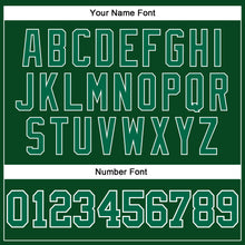 Load image into Gallery viewer, Custom Green Kelly Green-White Authentic Sleeveless Baseball Jersey