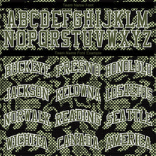 Load image into Gallery viewer, Custom Green Olive-Black Round Neck Sublimation Basketball Suit Jersey