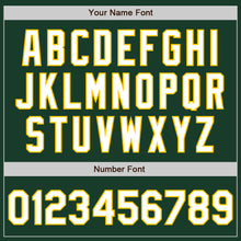 Load image into Gallery viewer, Custom Green White-Gold Authentic Baseball Jersey