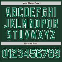 Load image into Gallery viewer, Custom Green Kelly Green-White Authentic Baseball Jersey