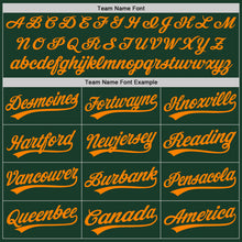 Load image into Gallery viewer, Custom Green Bay Orange Authentic Baseball Jersey