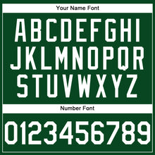 Load image into Gallery viewer, Custom Green White Performance T-Shirt