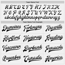 Load image into Gallery viewer, Custom White Black Bomber Full-Snap Varsity Letterman Two Tone Jacket