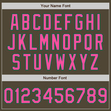 Load image into Gallery viewer, Custom Olive Pink-Kelly Green Bomber Full-Snap Varsity Letterman Salute To Service Jacket