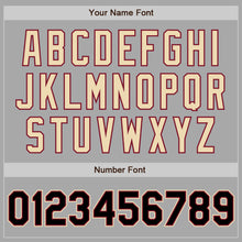 Load image into Gallery viewer, Custom Gray Black Crimson-City Cream Bomber Full-Snap Varsity Letterman Two Tone Jacket