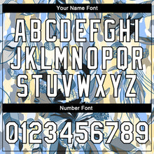 Load image into Gallery viewer, Custom Camo White-Black Boho Style 3D Pattern Design Bomber Full-Snap Varsity Letterman Salute To Service Jacket