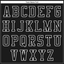 Load image into Gallery viewer, Custom Black White 3D Pattern Design Bomber Full-Snap Varsity Letterman Jacket