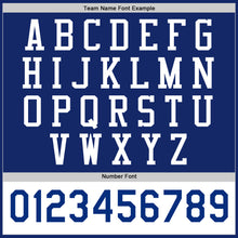 Load image into Gallery viewer, Custom Royal White Bomber Full-Snap Varsity Letterman Two Tone Jacket